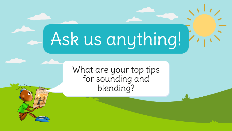 Ask us anything! What are your top tips for sounding and blending?