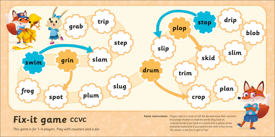 DK Super Phonics My First Decodable Stories Fix-It Foxes