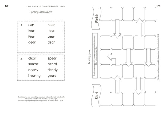 Dandelion Readers Reading and Spelling Activities Vowel Spellings Level 1