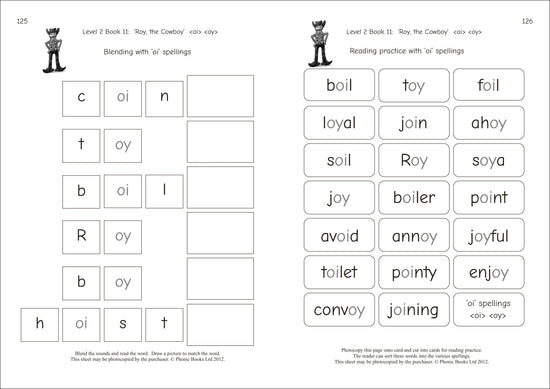 Dandelion Readers Reading and Spelling Activities Vowel Spellings Level 2