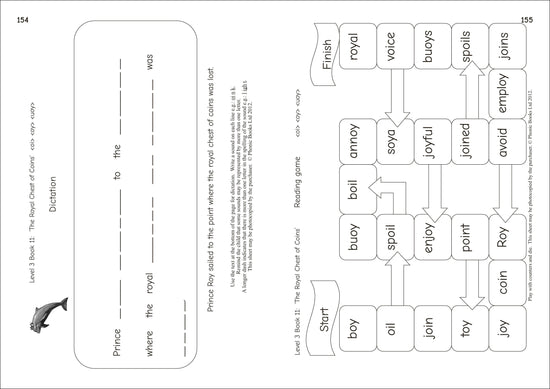 Dandelion Readers Reading and Spelling Activities Vowel Spellings Level 3