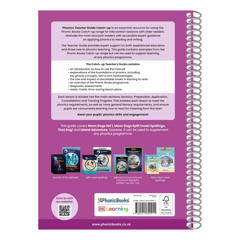 Phonics Teacher Guide Catch-Up – Phonic Books UK
