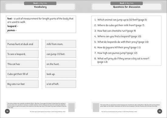 Phonic Books The Fact Files 2 Activities