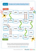 Spring Snakes and Ladders Game - image