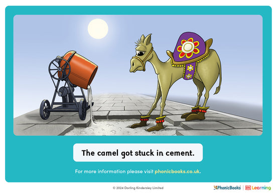 Camel sentence with /c/ (Colour) - image