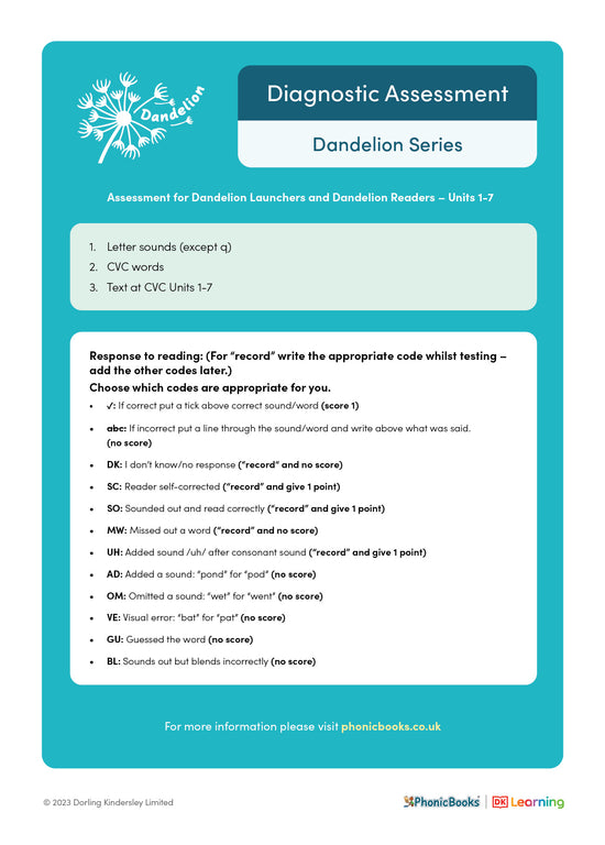 Dandelion Launchers Units 1-7 Diagnostic Assessment (UK) - image