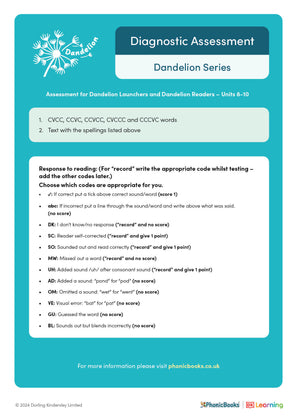 Dandelion Launchers Units 8-10 Diagnostic Assessment - image