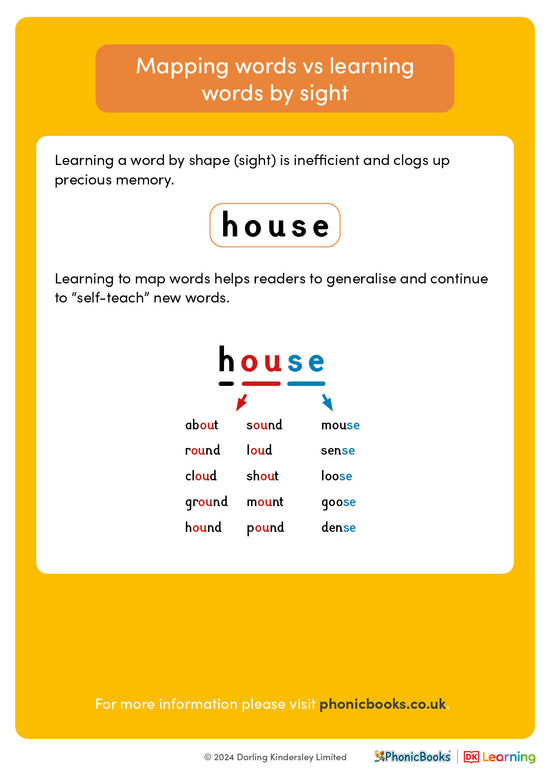 Phonics explained: Mapping words vs learning words by sight - image