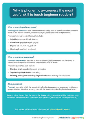 Phonics explained: Phonemic awareness - image