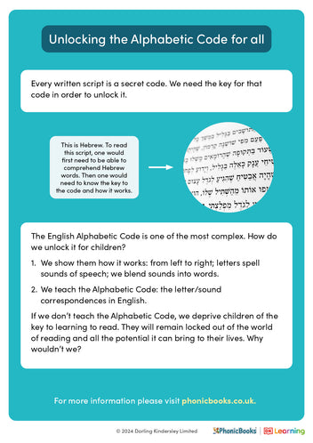 Phonics explained: Unlocking the Alphabet Code – Phonic Books UK