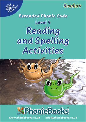 Dandelion Readers Reading and Spelling Activities Vowel Spellings Level 4