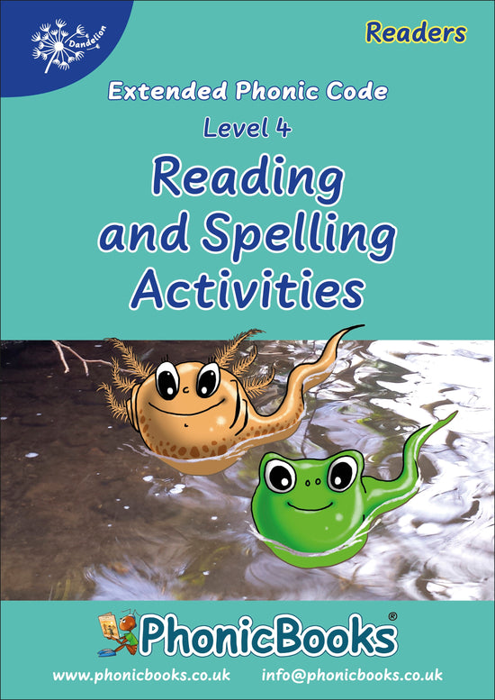 Dandelion Readers Reading and Spelling Activities Vowel Spellings Level 4