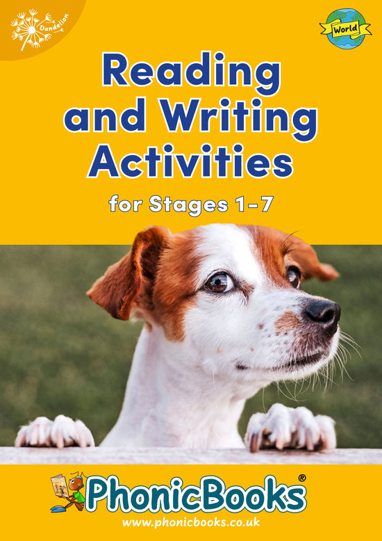 Dandelion World Reading and Writing Activities for Stages 1-7