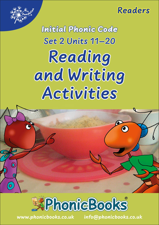 Dandelion Readers Reading and Writing Activities Set 2 Units 11-20