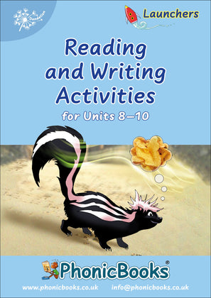 Dandelion Launchers Reading and Writing Activities Units 8-10