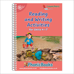 Dandelion Launchers Reading and Writing Activities Units 4-7