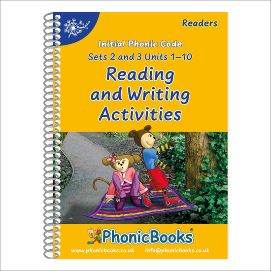 Dandelion Readers Reading and Writing Activities Set 2 Units 1-10 and Set 3 Units 1-10