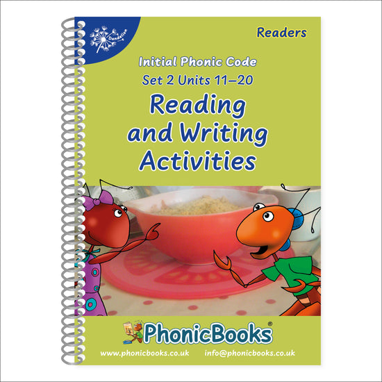 Dandelion Readers Reading and Writing Activities Set 2 Units 11-20