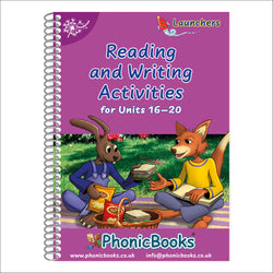 Dandelion Launchers Reading and Writing Activities Units 16-20