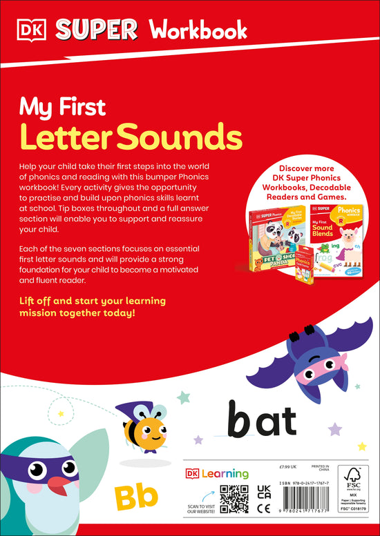 DK Super Phonics My First Letter Sounds